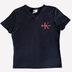 Calvin Klein Kids V-neck T-Shirt